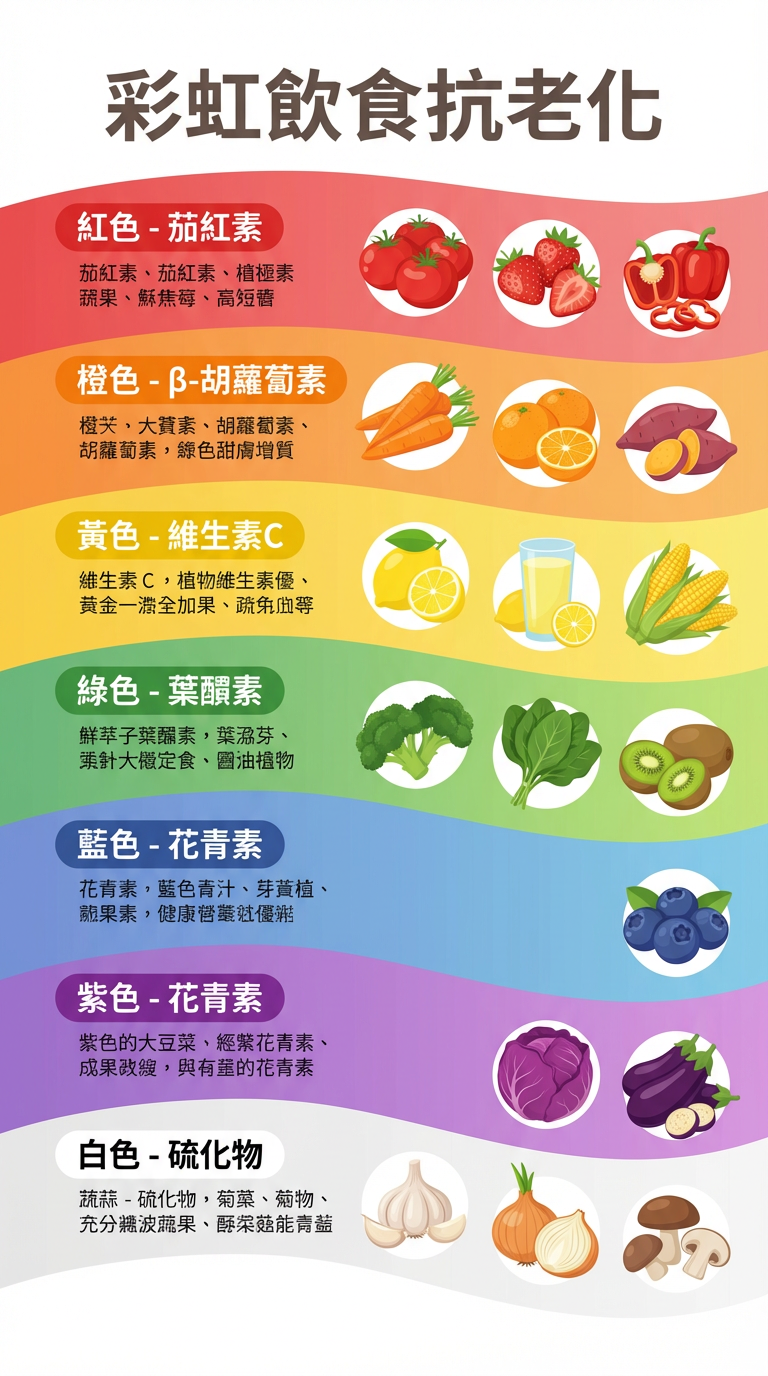 彩虹飲食抗老化