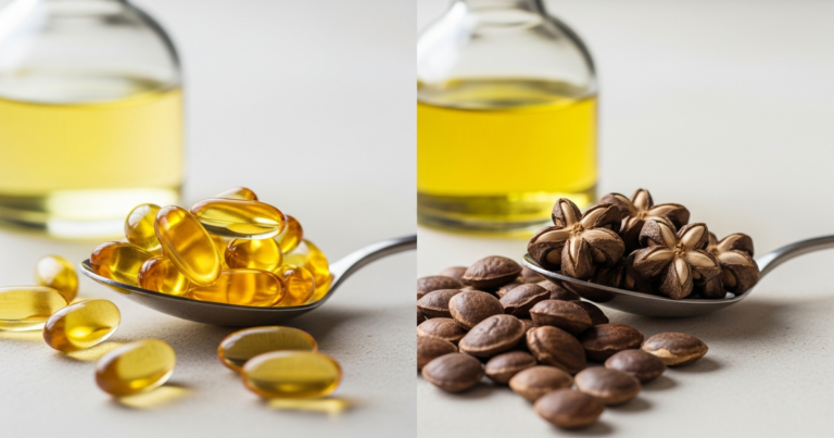 印加果油 vs 魚油：素食者的 Omega-3 怎麼選？真相可能顛覆你的認知