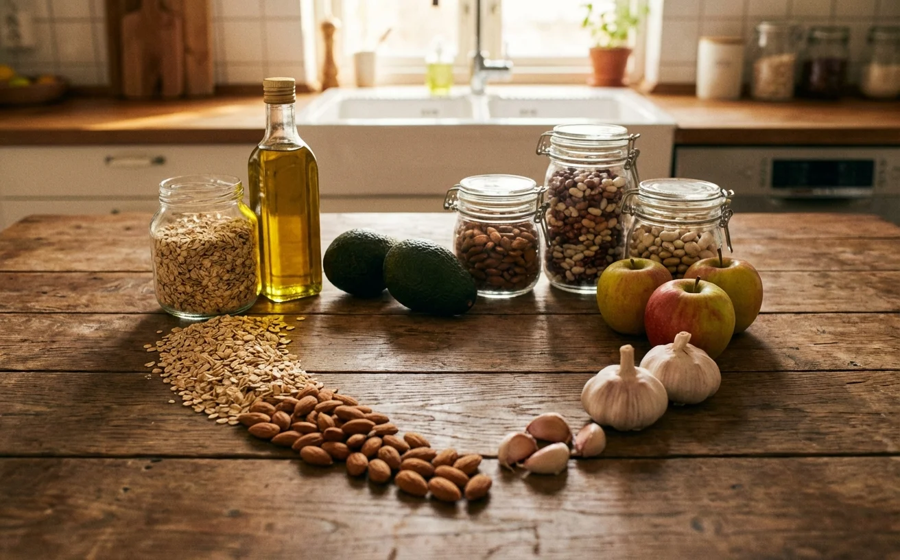 調整膽固醇飲食一日範例