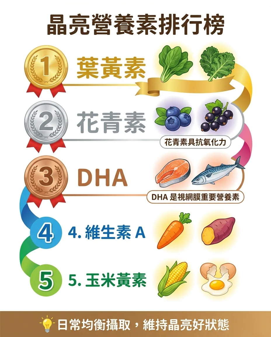 護眼食物排行榜圖解