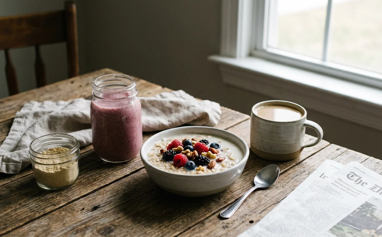 大豆肽日常吃法：奶昔燕麥豆漿拿鐵